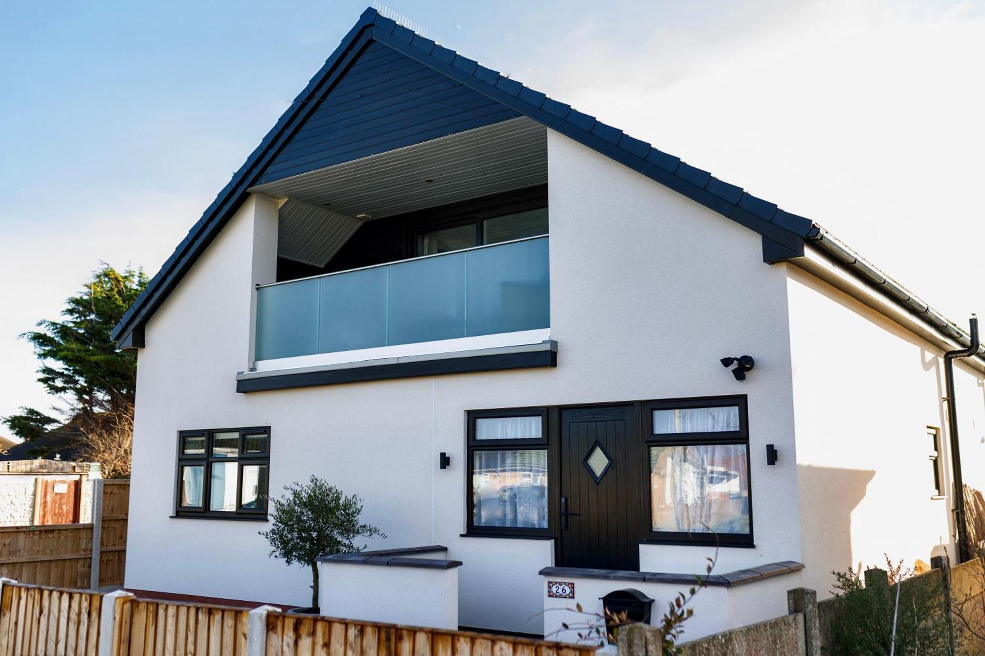 The Beach House With Balcony North Wales Kinmel Bay Kültér fotó